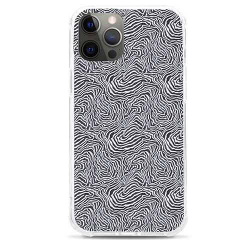 Dark Grey Snake iPhone 12 Pro max TPU UV Print Case from ArtsNow.com Front