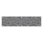 Dark Grey Snake Banner and Sign 4  x 1 