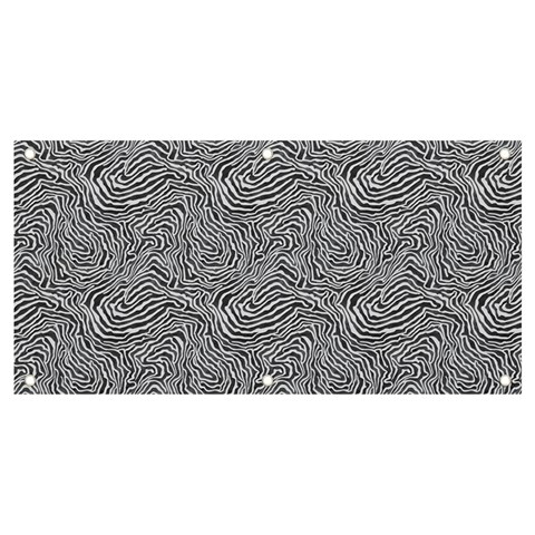 Dark Grey Snake Banner and Sign 4  x 2  from ArtsNow.com Front