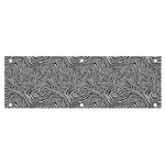 Dark Grey Snake Banner and Sign 6  x 2 