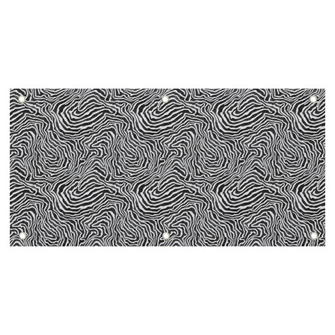 Dark Grey Snake Banner and Sign 6  x 3  from ArtsNow.com Front