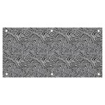 Dark Grey Snake Banner and Sign 6  x 3 
