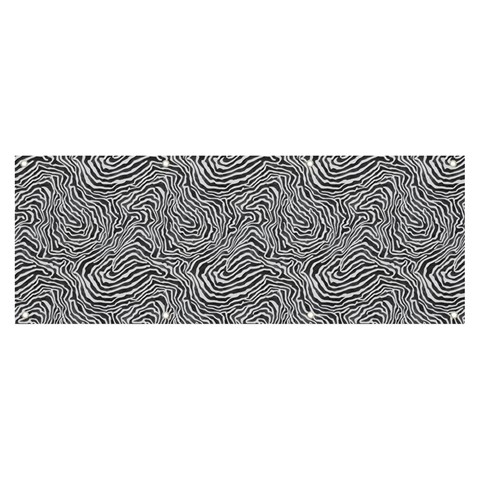 Dark Grey Snake Banner and Sign 8  x 3  from ArtsNow.com Front