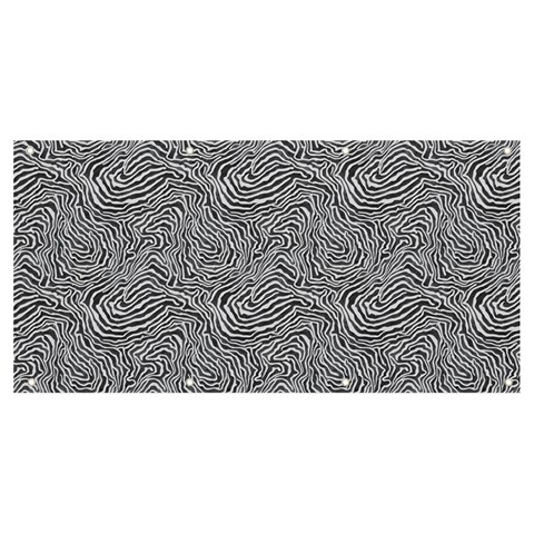 Dark Grey Snake Banner and Sign 8  x 4  from ArtsNow.com Front