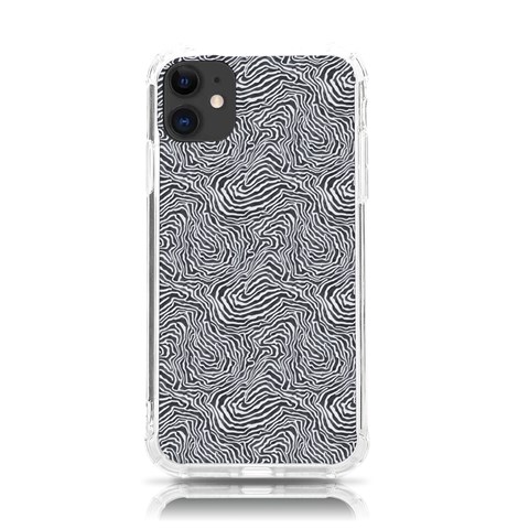 Dark Grey Snake iPhone 11 TPU UV Print Case from ArtsNow.com Front