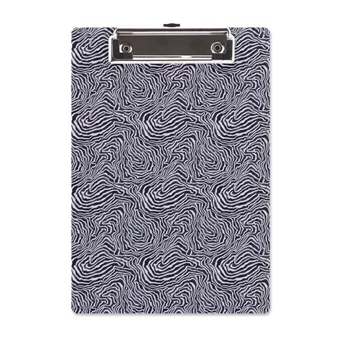 Dark Grey Snake A5 Acrylic Clipboard from ArtsNow.com Front