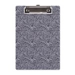 Dark Grey Snake A5 Acrylic Clipboard