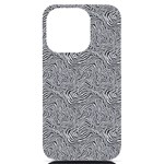 Dark Grey Snake iPhone 14 Pro Black UV Print PC Hardshell Case