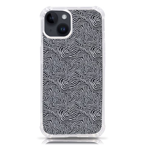 Dark Grey Snake iPhone 14 TPU UV Print Case from ArtsNow.com Front