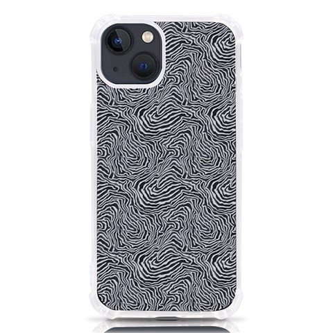 Dark Grey Snake iPhone 13 TPU UV Print Case from ArtsNow.com Front