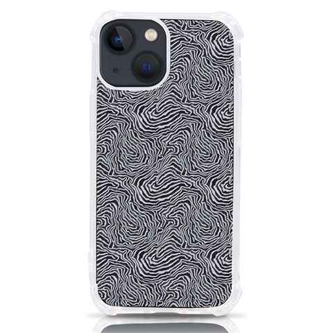 Dark Grey Snake iPhone 13 mini TPU UV Print Case from ArtsNow.com Front