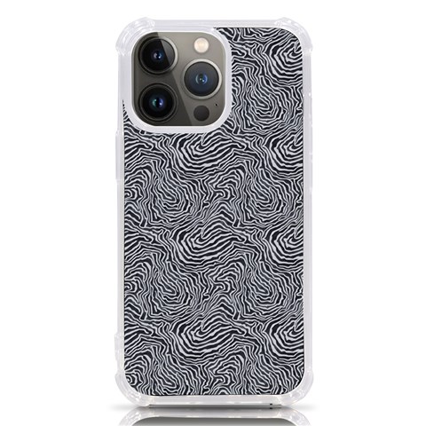 Dark Grey Snake iPhone 13 Pro TPU UV Print Case from ArtsNow.com Front