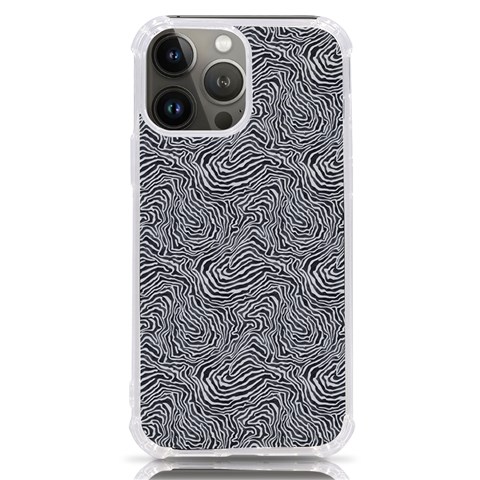 Dark Grey Snake iPhone 13 Pro Max TPU UV Print Case from ArtsNow.com Front