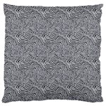 Dark Grey Snake 18  Baby Flannel Cushion Case (Two Sides)