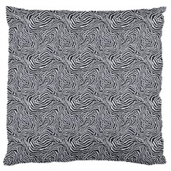 Dark Grey Snake 16  Baby Flannel Cushion Case (Two Sides) from ArtsNow.com Back