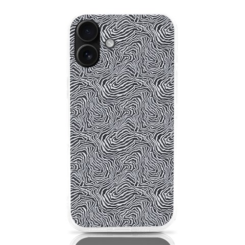 Dark Grey Snake iPhone 16 Plus TPU UV Print Case from ArtsNow.com Front