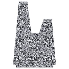 Dark Grey Snake Japanese Wrist Knot Bag from ArtsNow.com Front
