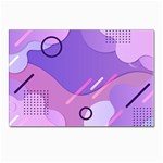Colorful Labstract Wallpaper Theme Postcard 6 x 4  (Pkg of 10)