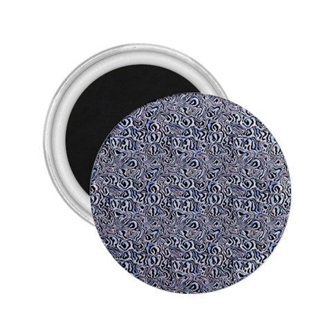 Blue Black Snake Pattern 2.25  Magnets from ArtsNow.com Front