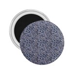 Blue Black Snake Pattern 2.25  Magnets