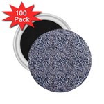 Blue Black Snake Pattern 2.25  Magnets (100 pack) 