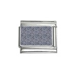 Blue Black Snake Pattern Italian Charm (9mm)