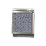 Blue Black Snake Pattern Italian Charm (13mm)