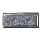 Blue Black Snake Pattern Superlink Italian Charm (9mm)