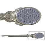 Blue Black Snake Pattern Letter Opener