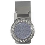 Blue Black Snake Pattern Money Clips (CZ) 