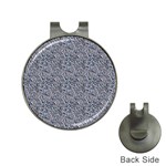 Blue Black Snake Pattern Hat Clips with Golf Markers