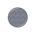 Blue Black Snake Pattern Hat Clip Ball Marker