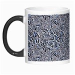 Blue Black Snake Pattern Morph Mug