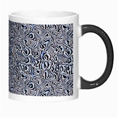 Blue Black Snake Pattern Morph Mug from ArtsNow.com Right