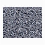Blue Black Snake Pattern Small Glasses Cloth