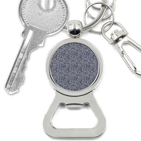 Blue Black Snake Pattern Bottle Opener Key Chain from ArtsNow.com Front