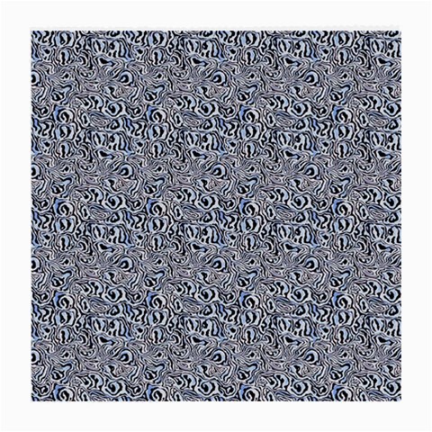 Blue Black Snake Pattern Medium Glasses Cloth from ArtsNow.com Front