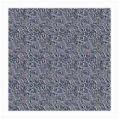 Blue Black Snake Pattern Medium Glasses Cloth (2 Sides) from ArtsNow.com Front