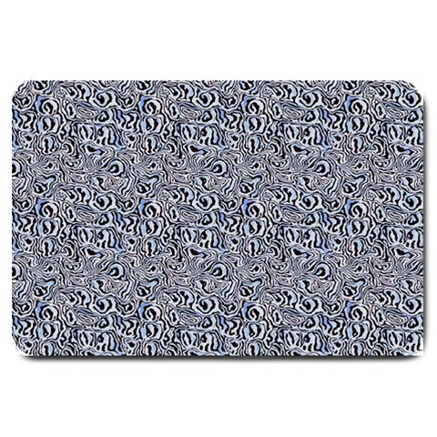 Blue Black Snake Pattern Large Doormat from ArtsNow.com 30 x20  Door Mat