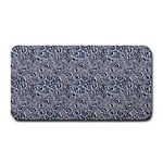 Blue Black Snake Pattern Medium Bar Mat