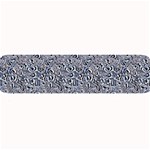 Blue Black Snake Pattern Large Bar Mat