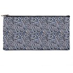 Blue Black Snake Pattern Pencil Cases