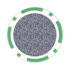 Blue Black Snake Pattern Poker Chip Card Guard (10 pack) from ArtsNow.com Back