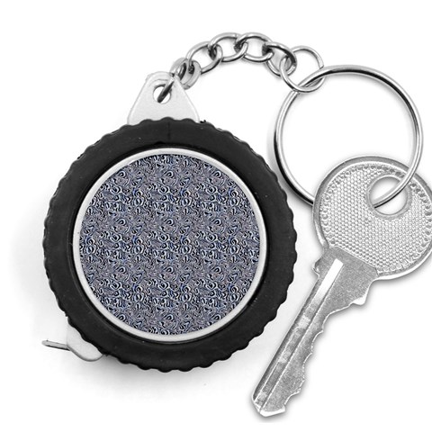 Blue Black Snake Pattern Measuring Tape from ArtsNow.com Front