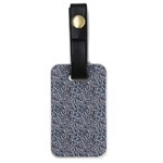 Blue Black Snake Pattern Luggage Tag (one side)