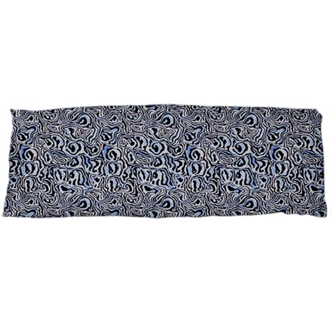 Blue Black Snake Pattern One Side Body Pillow Cases from ArtsNow.com Body Pillow Case