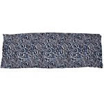 Blue Black Snake Pattern One Side Body Pillow Cases
