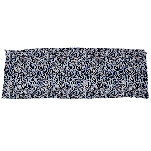 Blue Black Snake Pattern 60 x21  Body Pillow Case Dakimakura (Two Sides) from ArtsNow.com Front
