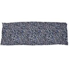 Blue Black Snake Pattern 60 x21  Body Pillow Case Dakimakura (Two Sides) from ArtsNow.com Front