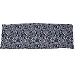 Blue Black Snake Pattern 60 x21  Body Pillow Case Dakimakura (Two Sides)